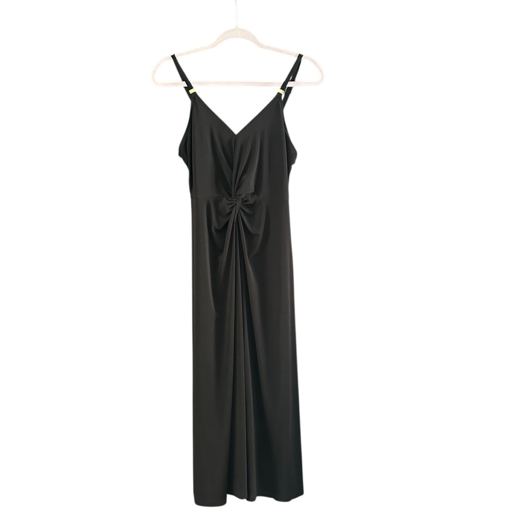 Michael Kors Elegant Black Maxi Dress